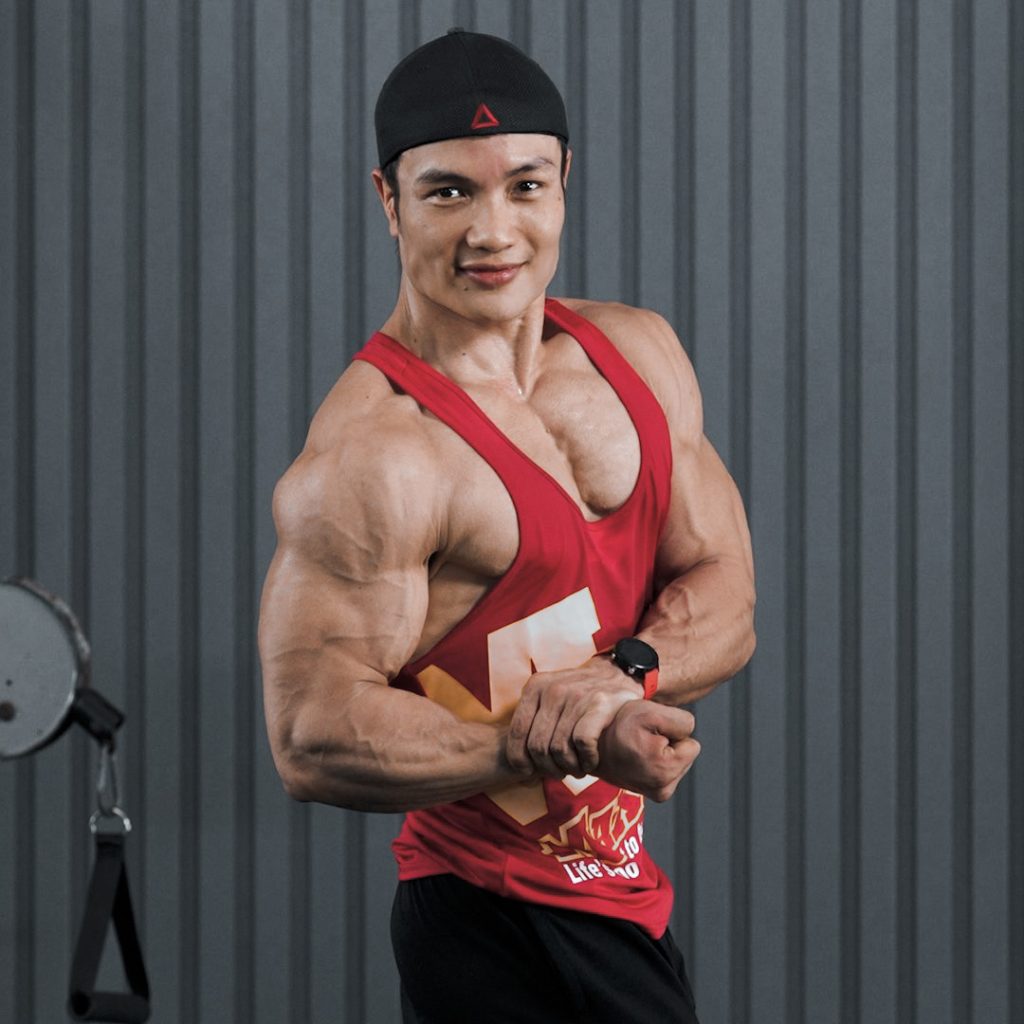 HLV Nguyễn Bảo Bằng, nhà sáng lập NBB GYM, tại phòng tập
