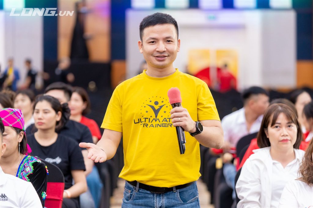 BS CKI Nguyễn Quang Hòa phát biểu tại sự kiện đào tạo