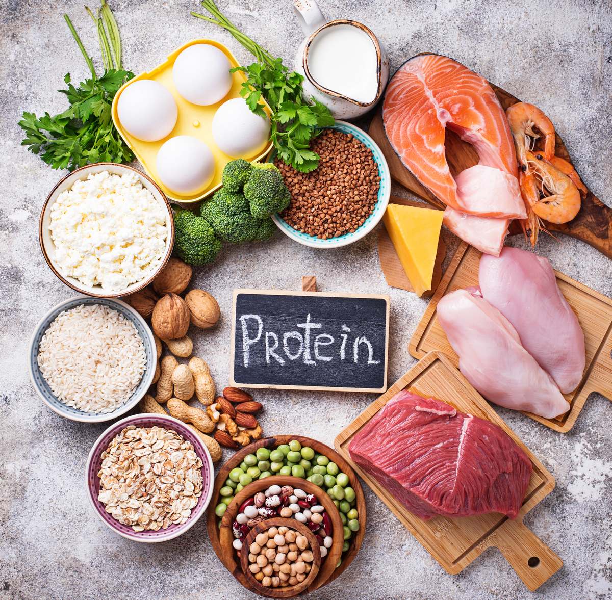 Các nguồn đạm trong bữa ăn thường ngày
